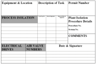 Plant Isolation Log Form